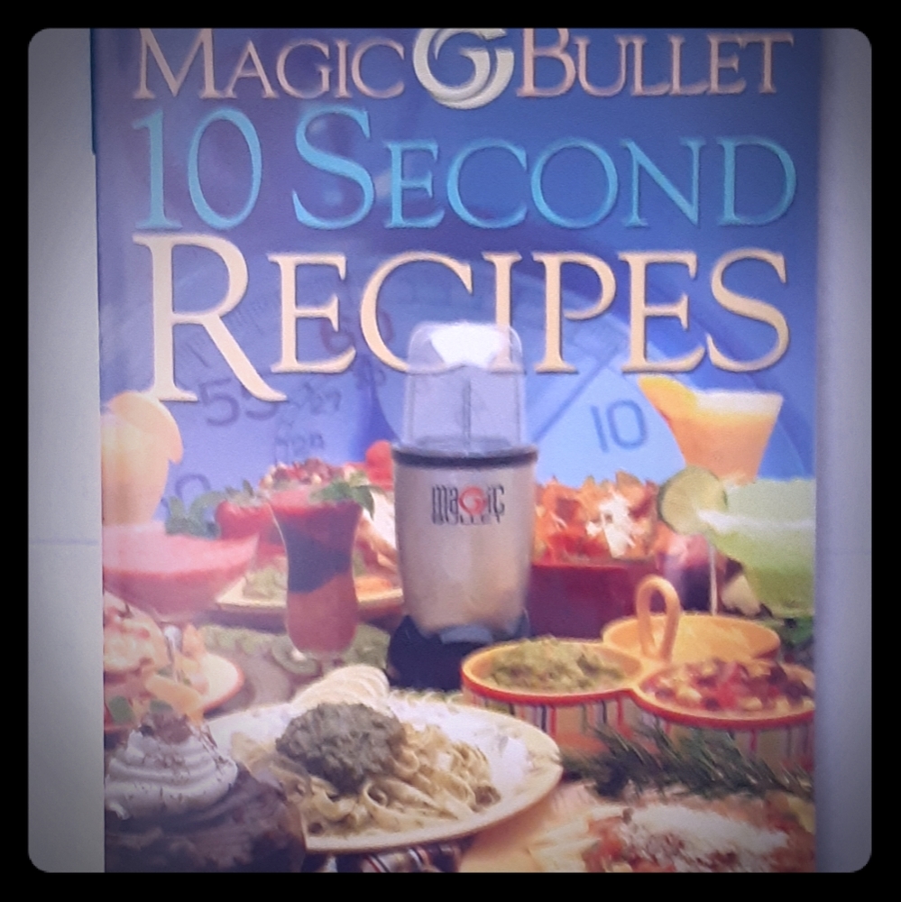 Magic Bullet.  10 sec recipes and user guide.